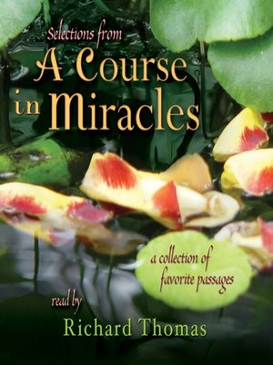 cover image of Selections from a Course in Miracles